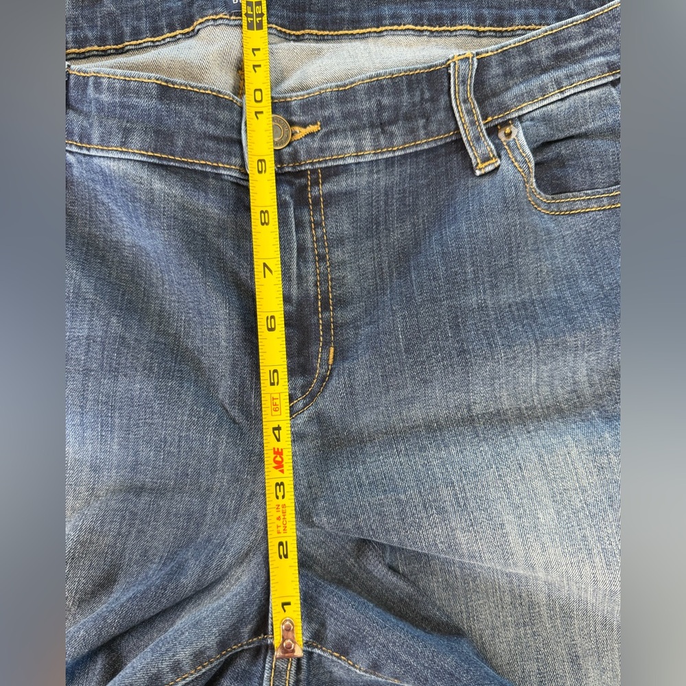 Gap Jeans Womens 34 Blue Legging Jeggings Skinny Medium Wash Mid Rise Denim - Picture 11 of 12